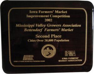 iowa-farmers-market-second-place-award-bettendorf-farmers-market